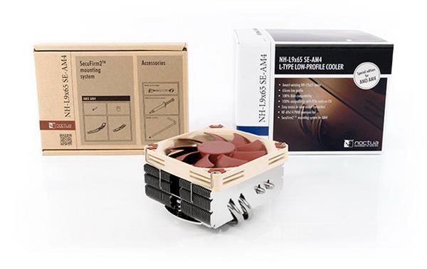 NOCTUA NH-L9X65 SE-AM4, CPU COOLER TO AM4 14.8 23.6 DB 40.8 TO 57.5 M³ / H  24 TO 33.8 CFM  SPECIAL EDITION FOR AMD AM4
